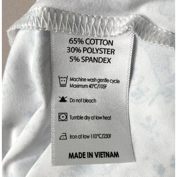 Little Red Wagon Blue/White Playful Puppy Dogs Print Short Sleeve Dress Girls 4T - Picture 6 of 6